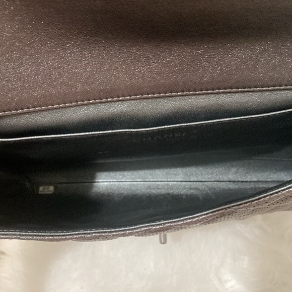 Authentic Chanel Perforated Quilted Clutch with chain - Picture 7 of 16